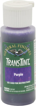 General Finishes Transtint, Purple, 2oz