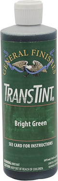 General Finishes Transtint, Bright Green, 16oz