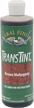 General Finishes Transtint, Brown Mahogany, 16oz