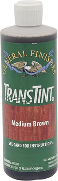 General Finishes Transtint, Medium Brown, 16oz