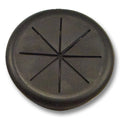 Custom Accents Flexi-Grommet Cap Bore 60mm, Black
