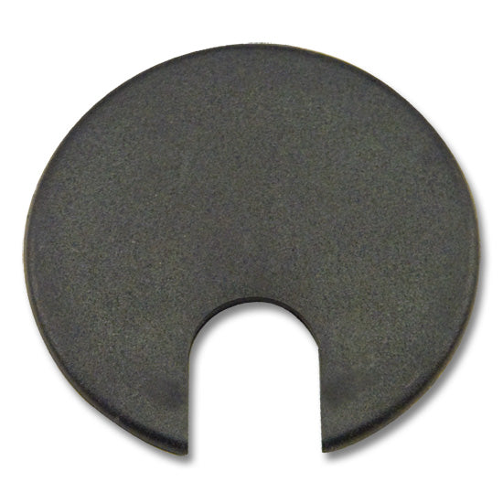 Hughes Supply Hole Plug Cap Bore, Black, 2-3/8"
