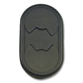 Oval Grommet & Cap Bore Size 60mm x 118mm, Black 100/case  While Supplies Last