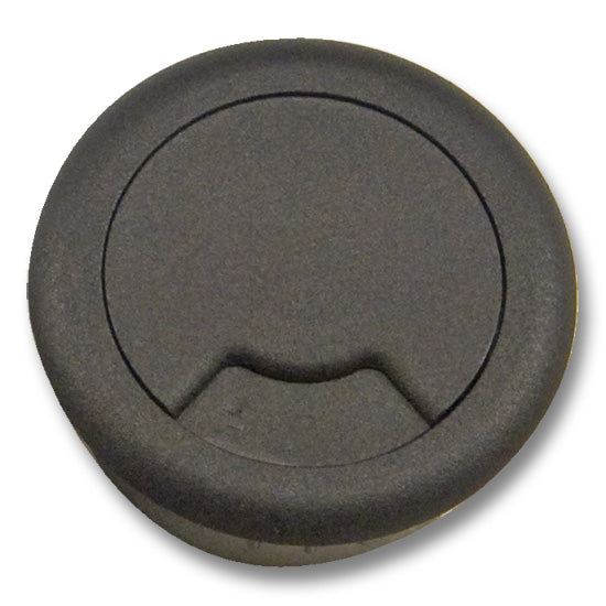 Custom Accents Grommet Cap Bore, Black, 50 mm