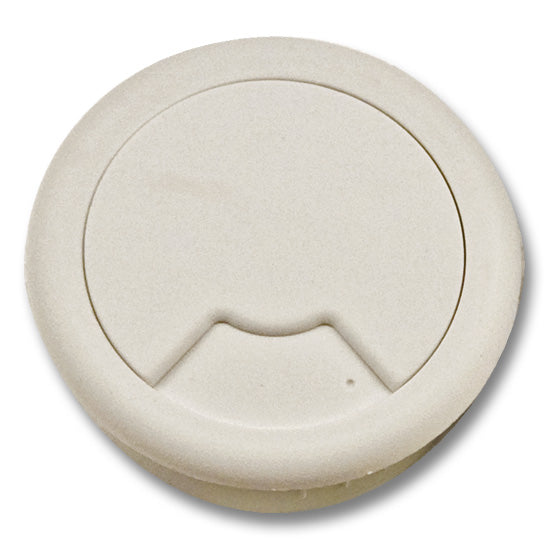 Custom Accents Grommet Cap Bore, White, 60 mm