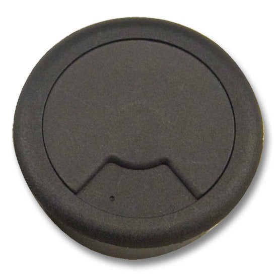 Custom Accents Grommet Cap Bore, Black, 60 mm