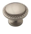 Amerock Rope Cabinet Knob, Satin Nickel