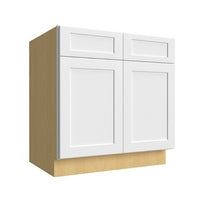 Base 36 W X 34-1/2 H X 24 D- Hallmark Frost by Fabuwood