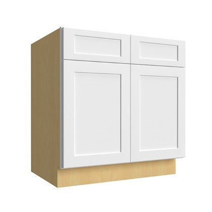 Base 36 W X 34-1/2 H X 24 D- Hallmark Frost by Fabuwood