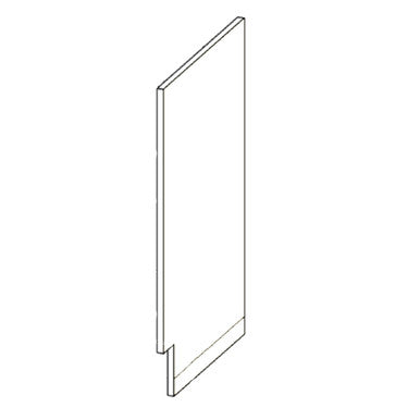 Base End Panel 36-1\2 H X 24-7\8 D X 3\4 TH - Standard Series by Open Air Cabinets