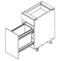 Base 18 W X 34-1\2 H X 24 D - Standard Series by Open Air Cabinets (Trash Pull-Out 1 Bin)