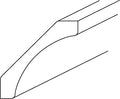 Shaker Cove Moulding 3-3/4 H X 3-1/4 D X 96 L - Teton Stain by Legend