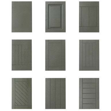 7 Styles Sample Door Set (White only Random styles) - Standard Series by Open Air Cabinets