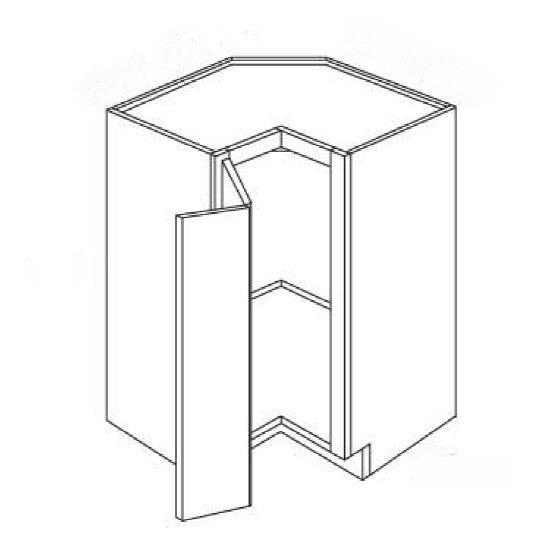 Square Corner Base Cabinet 36 W X 34-1\2 H X 24 D - Rushmore Stain by Legend