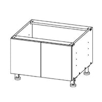 Kamado Grill Base 24 W X 20 H X 24 D - Standard Series by Open Air Cabinets