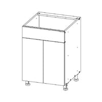 Sink Base 21 W X 34-1/2 H X 24 D - Standard  Series by Open Air Cabinets
