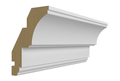 Royal Crown Moulding 96 W X 3-1/2 H X 2-1/2 D (Installed dimensions) - Hallmark Frost by Fabuwood