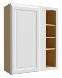 Wall Blind Corner 24 W X 36 H X 12 D (installs at 24-27 wide) - Hallmark Frost by Fabuwood