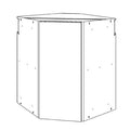 Wall Corner Cabinet 24 W X 30 H X 12 D - Standard Series by Open Air Cabinets