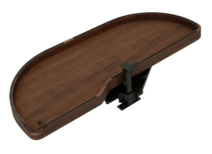 Craftsman Collection Solid Walnut Single-Tier Girasolo With Soft-Close, 18"