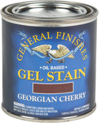 General Finishes Gel Stain, Georgian Cherry, Half Pints