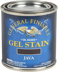 General Finishes Gel Stain, Java, Half Pint