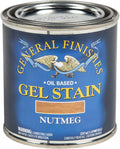 General Finishes Gel Stain, Nutmeg, Half Pints