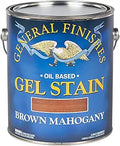 General Finishes Gel Stain, Brown Mahogany, Gallon