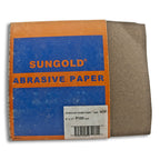 Sungold Abrasive Sheet 9" x 11" C-Weight Aluminum Oxide Sleeves
