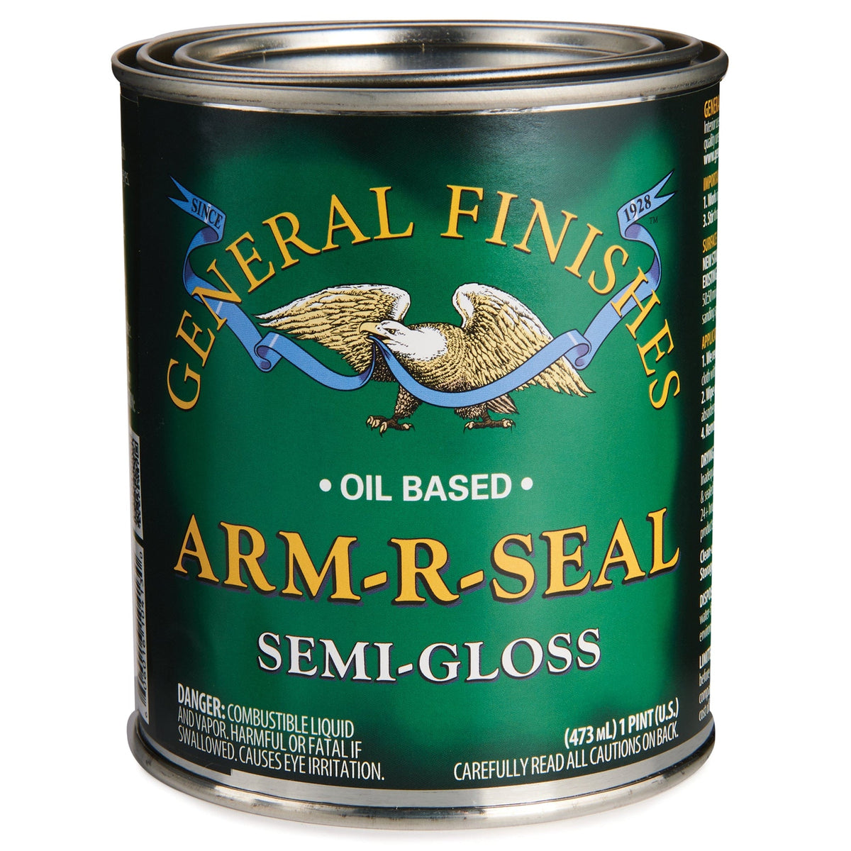 General Finishes Arm-R-Seal Oil, Semi-Gloss, Pint