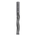 Solid Carbide Downcut Spiral Bit & Chipbreaker 1/2" Shank 1-1/2" Cutting Length
