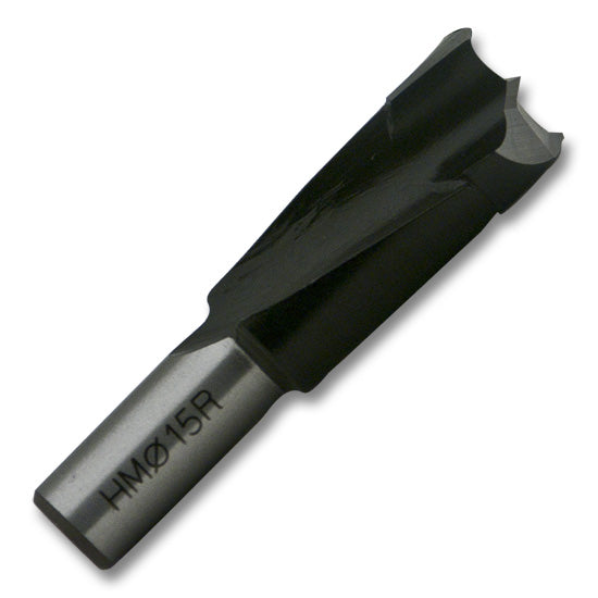 CSH Brad Point Boring Drill Bit 15mm Right Rotation 57mm Long 10mm Shank