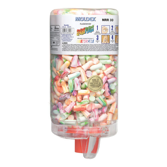 Plug Station Dispenser, 500 Pair Spark Plugs With Mounting Bracket