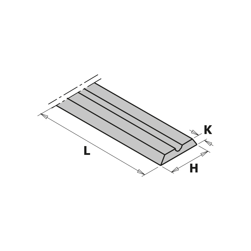 HWM reversible knives for portable planers 80.5mm Length 2 pack