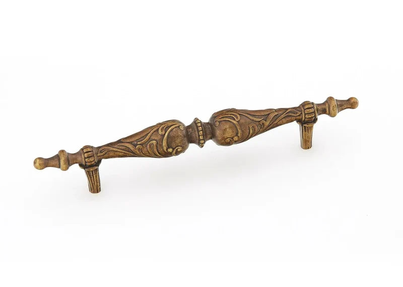 Schaub Cantata Pull Dark Italian Antique 5" Center to Center