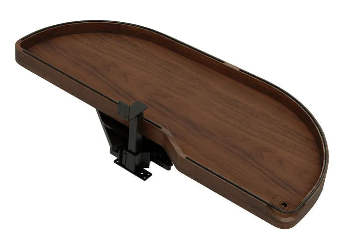 Craftsman Collection Solid Walnut Single-Tier Girasolo With Soft-Close, 18"
