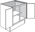 ADA Base Full Height Door 36 W X 32-1\2 H X 24 D - Dover by JSI