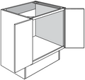 ADA Sink Base 30 W X 32-1\2 H X 24 D - Dover by JSI