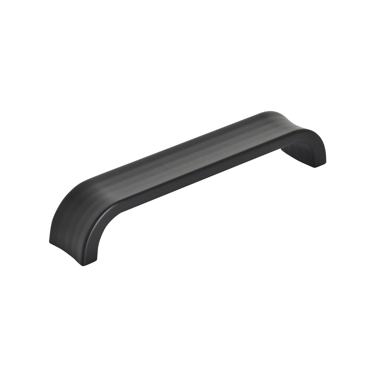 Amerock Concentric Arch Pull Matte Black 5-1/16 in. Center-to-Center