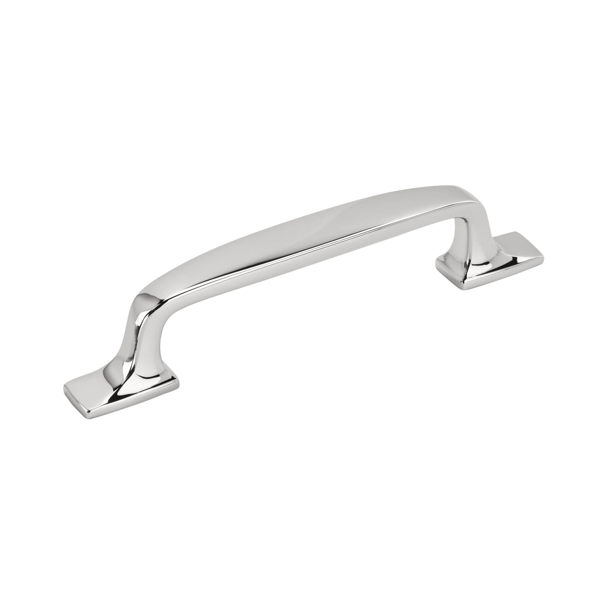 Amerock Highland Ridge Pull Polished Chrome 3-3/4 in. Center-to-Center