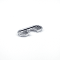 Ventilator with Cable Grommets Chrome 66 x 28 mm