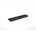 Plastic Rectangular  Ventilator Brown 257 x 68 mm