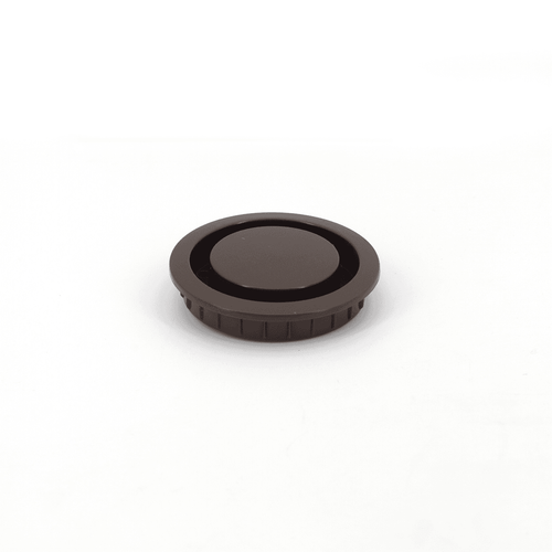 Round Plastic Ventilator Brown 45 mm