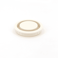 Round Plastic Ventilator White 56 mm