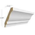 Traditional Crown Moulding W X 2-1/2 H X 2-7/8 D - Echo by Fabuwood