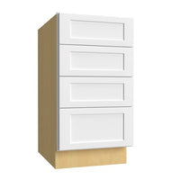 Base 4 Drawer 21 W X 34-1/2 H X 24 D - Fusion by Fabuwood