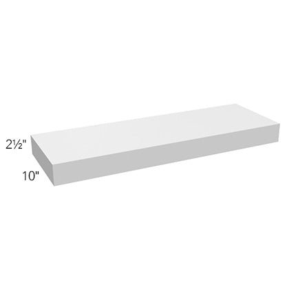 Floating Shelves 48 W X 10 D X 2-1/2Th - Echo by Fabuwood