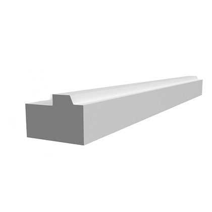 Light Rail Moulding 1 H X 1-1/2 D X96 L- Luxe by Fabuwood