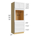 Oven Single Cabinet 33 W X 84 H X 24 D - Echo by Fabuwood
