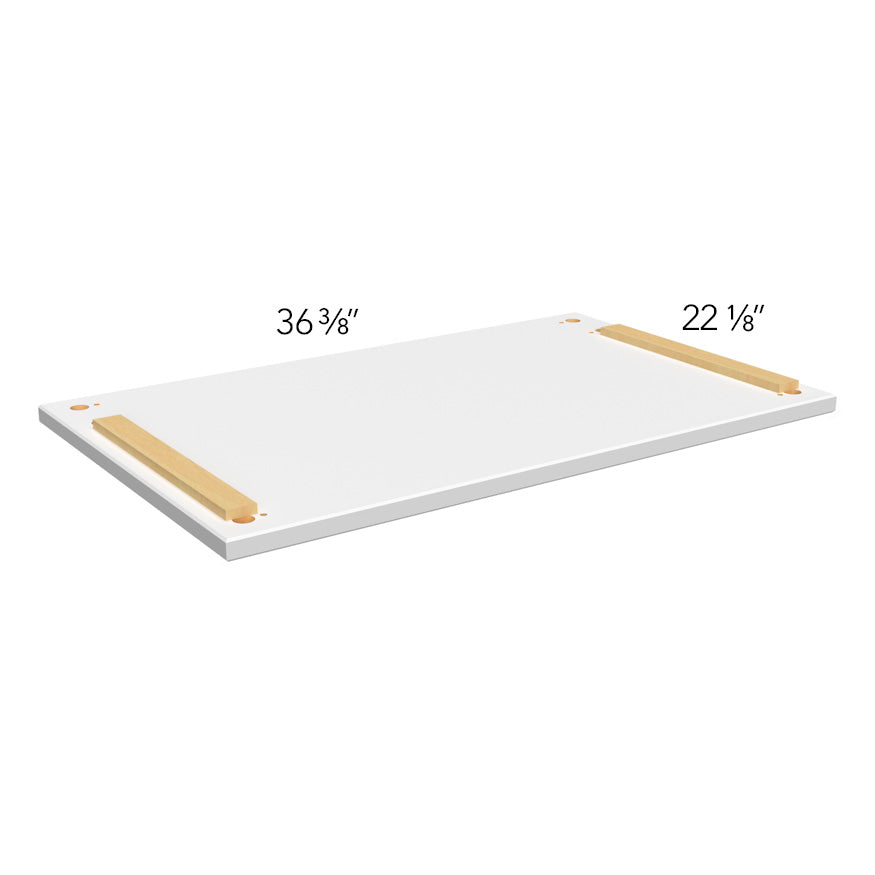 Vanity Platform Shaker 36-3/8 W X 1 H X 22-1/8 D - Echo by Fabuwood